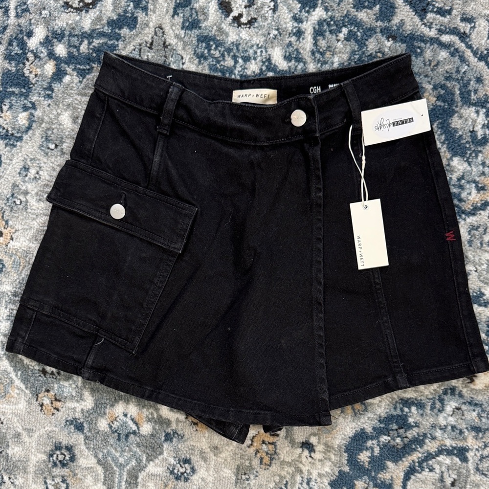 Warp & Weft denim Skort